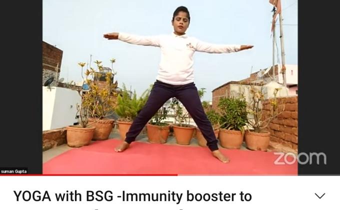 Yoga with BSG immunity Booster community Episode-132