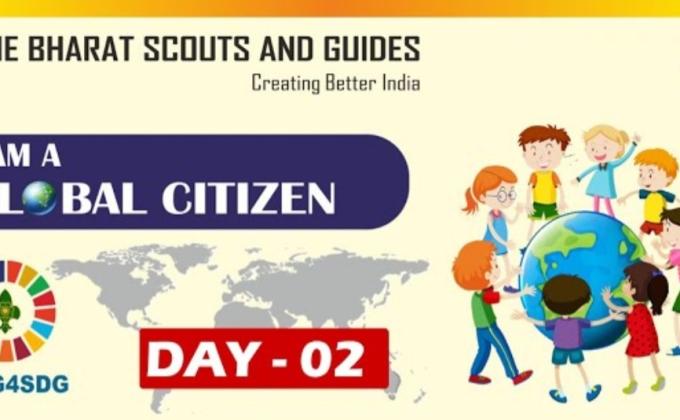 I AM A GLOBAL CITIZEN " SDG  DAY-2