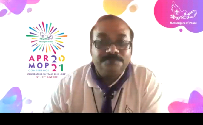 Asia Pacific region messenger of peace day 2