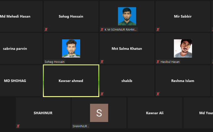 অনলাইন ক্রু মিটিং 