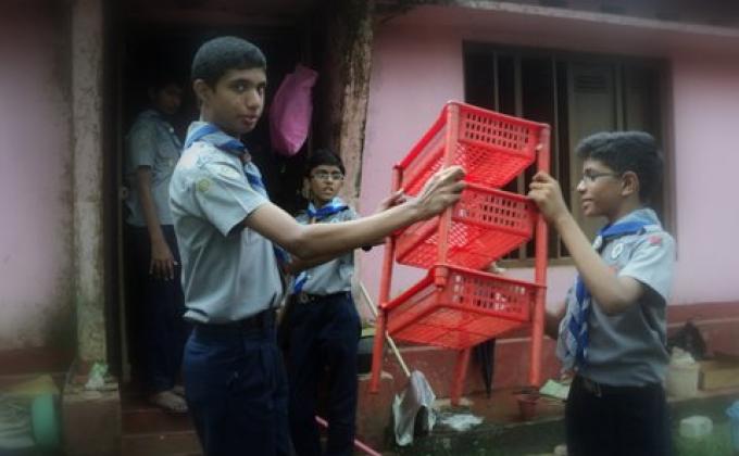 Flood Relief service project & health camp