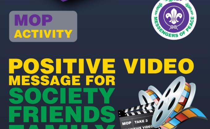 POSITIVE MESSAGE FOR SOCIETY AND FAMILY