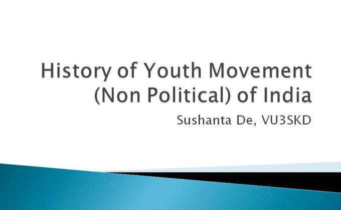 History of Youth Activities in India 