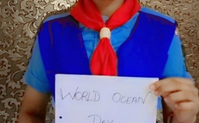 Poster On World Ocean Day