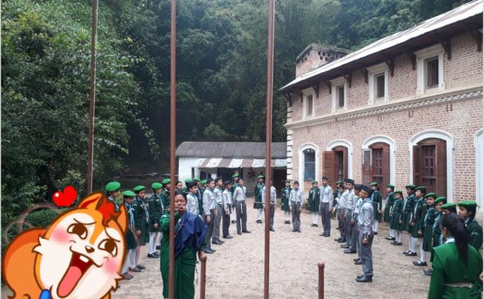 Camping  with   greenfield scout troop