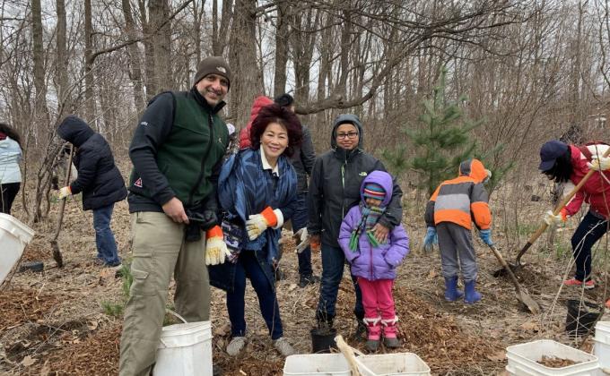 Tree Planting Campaign with the City of Toronto