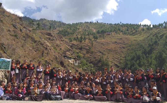 Hike for the Nazhoen Scouts