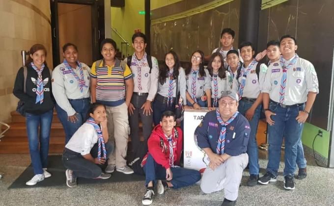 TAPATON 2O19 DISTRITO CRUZ DEL SUR (SCOUT DEL MEDIO AMBIENTE / MENSAJEROS DE LA PAZ)