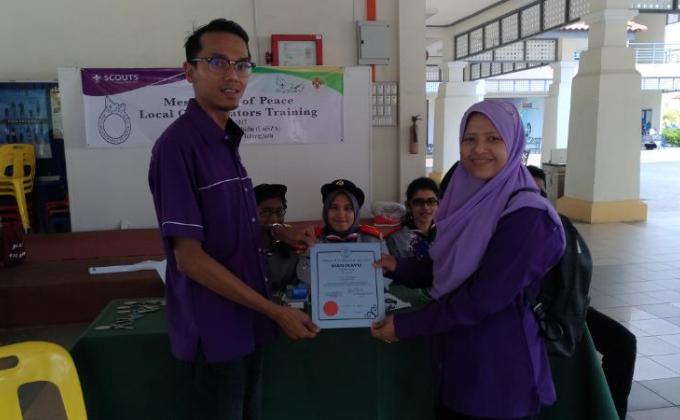 KURSUS KOORDINATOR MESSENGER OF PEACE (MoP) PERINGKAT KEBANGSAAN ZON TIMUR 