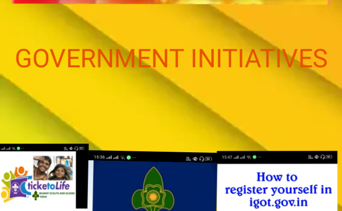 SANKALP PROJECT Section D# Digital Scouting guiding Challenge 5th # Government initiatives