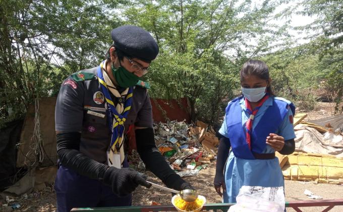 जोधपुर के रोवर्स रेंजर्स मैसेंजर ऑफ पीस बनकर कर रहे है जरूरतमंदो की सहायता । राजस्थान राज्य भारत स्काउट व गाइड जिला जोधपुर