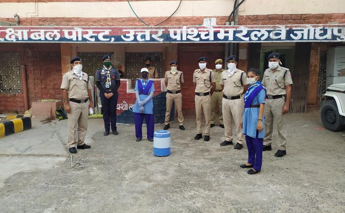 Lemonade and buttermilk arrangement to Corona Warriors in hot summer