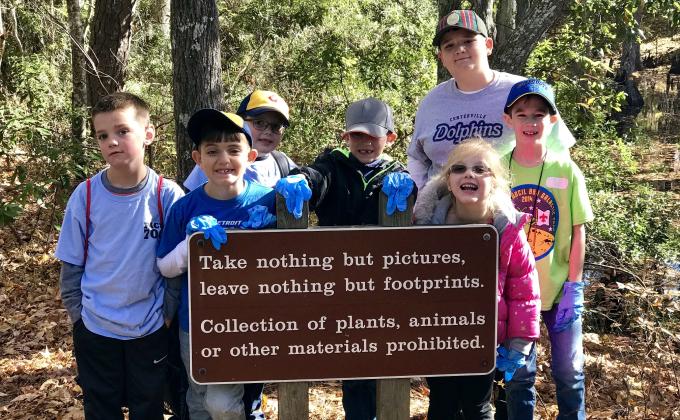 First Landing State Park Hiking Trail Cleanup