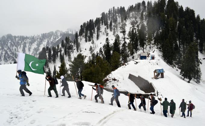 Trekking for Peace at Malam Jabba, Swat