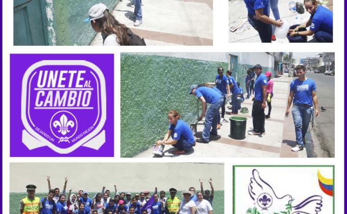 ÚNETE AL CAMBIO - PINTEMOS UNA ESCUELA