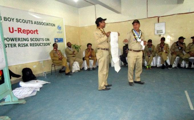 EMPOWERING SCOUTS ON DISASTER RISK REDUCTION, WORKSHOP 