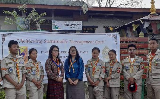 we participated to achieve kuengow batch cum volunteered to help other scouts