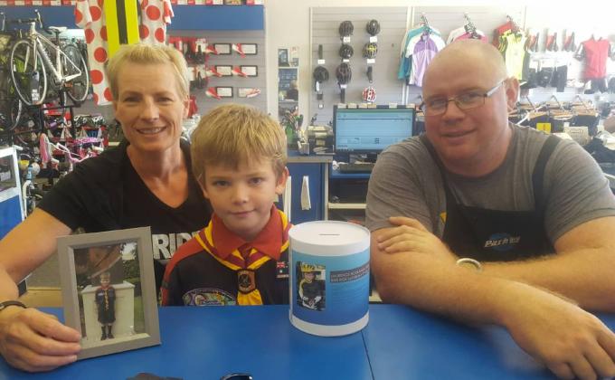 Western Australia Joey Scout Rides Bike 76km for Charity