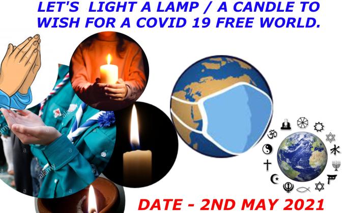 I am a Scout /guide & Pray for a Covid 19 free world