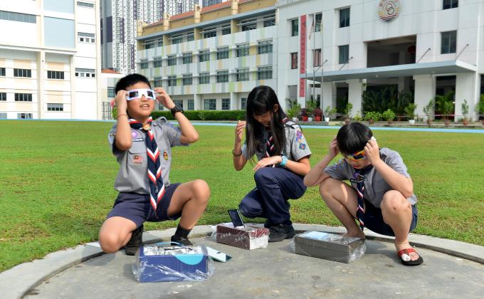 Scouts Go Solar Cubs Scout Camp 