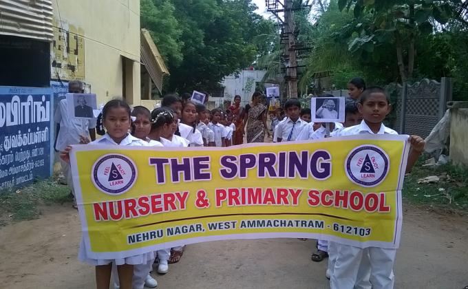 MOUNA (PEACE) ANJALI & RALLY FOR  HON"BLE NATIONAL PATRON OF INDIA A.P.J. ABDHUL KALAM