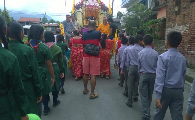 Service at Krishna Janmasthami