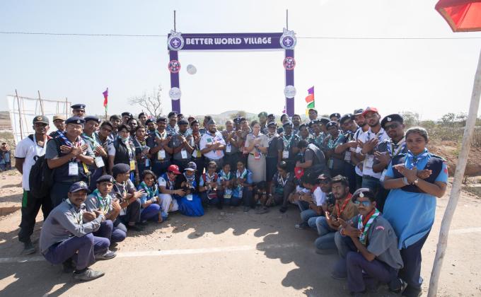 World Scout Village at BSG 17th National Jamboree (SERVICE TEAM)