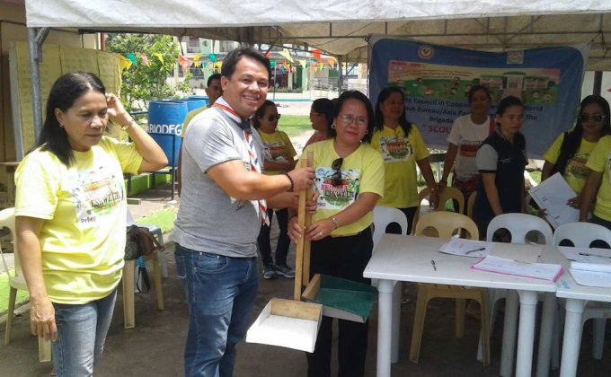 Cleaning of Schools and Villages