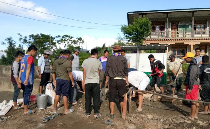 installation of water filters (Mawongpa) to give clean and fresh water to all students and staff