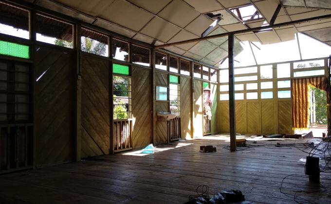 (Misa Island Goat Project: Update 8) Aktiviti Merobohkan Rumah Lama