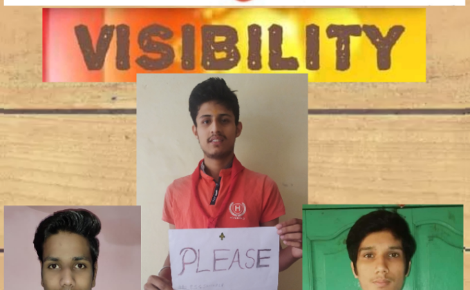 Sankalp⚜
A) Health & Well being..
Challenge - 4  #visibility .

