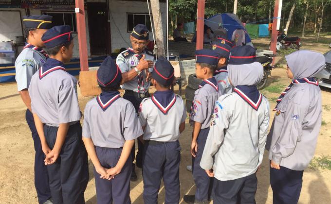 Perkhemahan Rambu Pengakap Kanak-kanak Daerah Jempol 2016