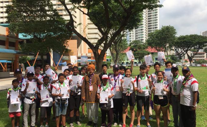 Litter-Free Ambassador & Singapore International Jamboree 2015, VIA