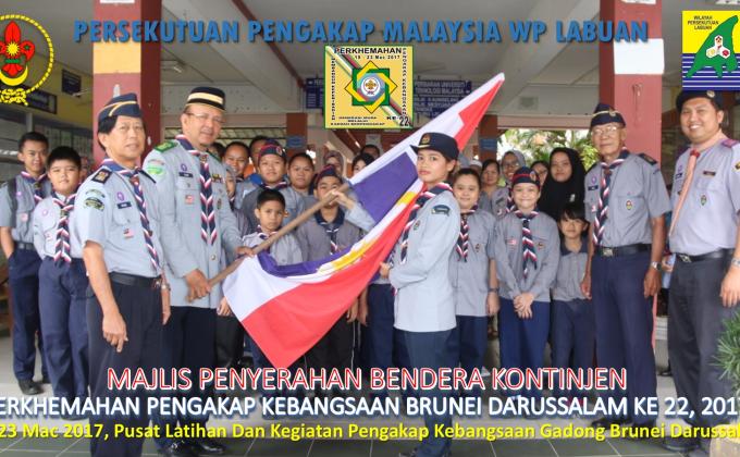 Majlis Penyerahan Bendera Kontinjen