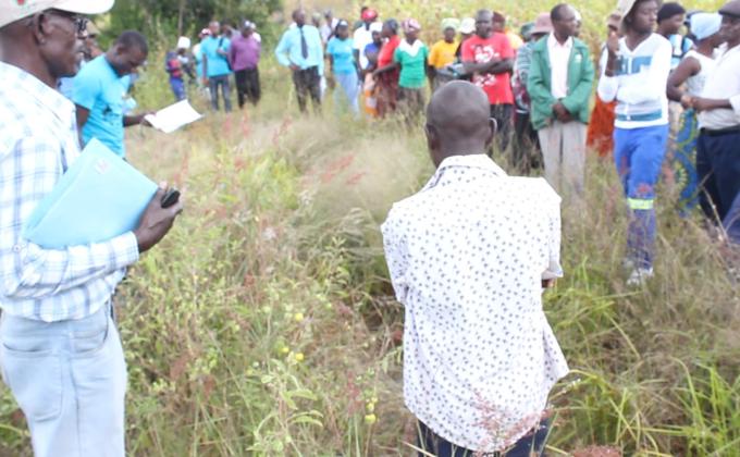 Water Harvesting Project in Marange area 