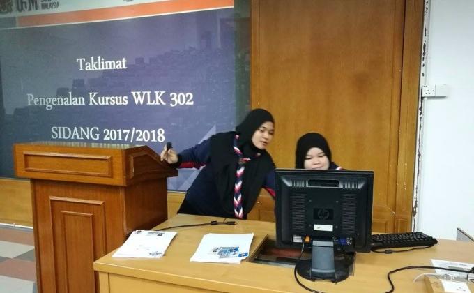 TAKLIMAT PENGENALAN KURSUS WLK302