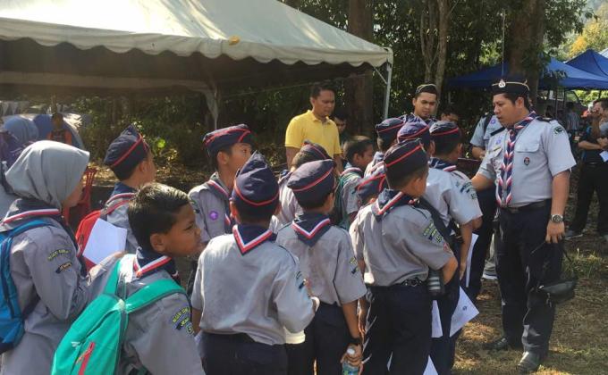 Panas terik tapi meriah!!!