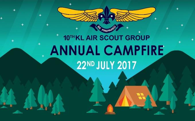 10th KL Air Scout Group Annual Campfire