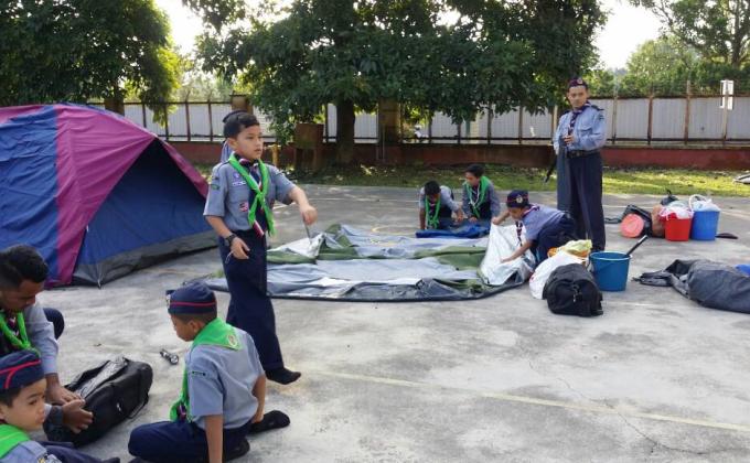 Mowgli Camp & Bronze Packboree Peringkat Daerah Johor Bahru at SK Impian Emas 