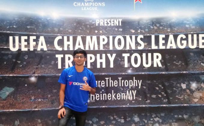 Champions League Trophy Tour 2018 Together With Ronaldinho
