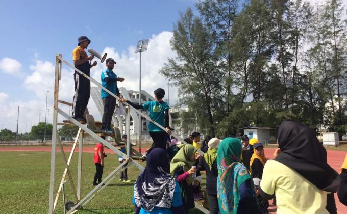 Amali Kepegawaian semasa Acara Olahraga