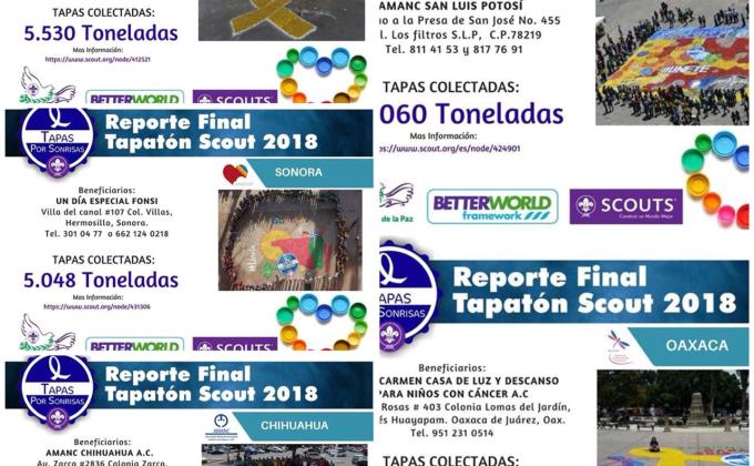 TAPATON SCOUT MEXICO 2018 (SUBCOORDIANCION NACIONAL)