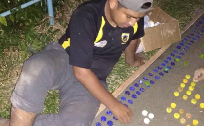 SW Voluntary Service: WalkSide by Rovs Project - Our Sidewalk Project started! (part 1)