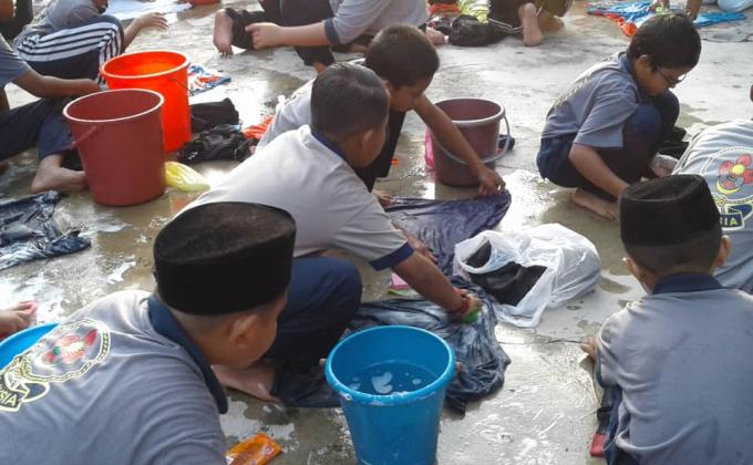 SCOUTS ACTIVITY IN SK FELFA PENGELI TIMUR