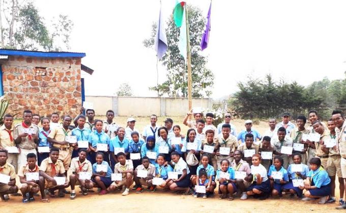 Lasy Tsimoka (Camp Ecole Premier Degré / 2éme Stage de Formations pour les Chefs d' Unités Kiadin' i madagasikara)  