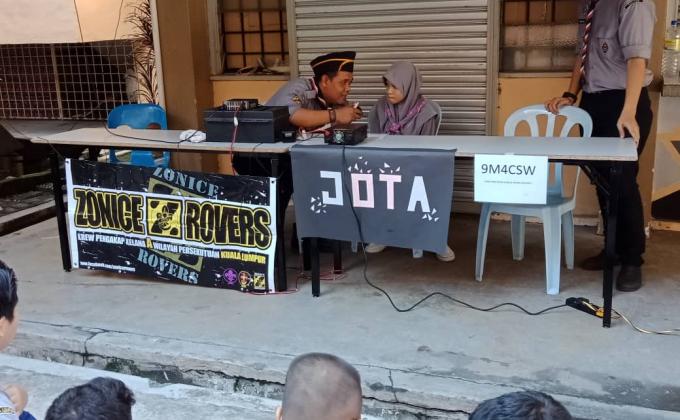 JOTA JOTI AT SEGAMBUT DISTRICT , KUALA LUMPUR 