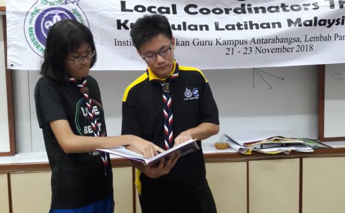 LEADING A NEW SCOUTER 