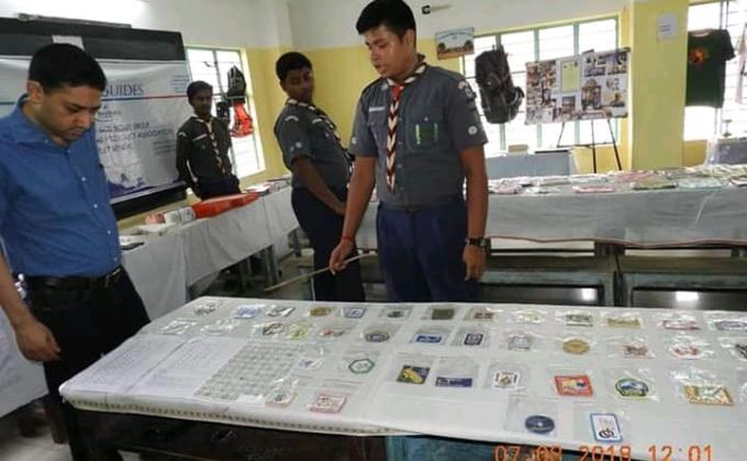 service in scout exhibition