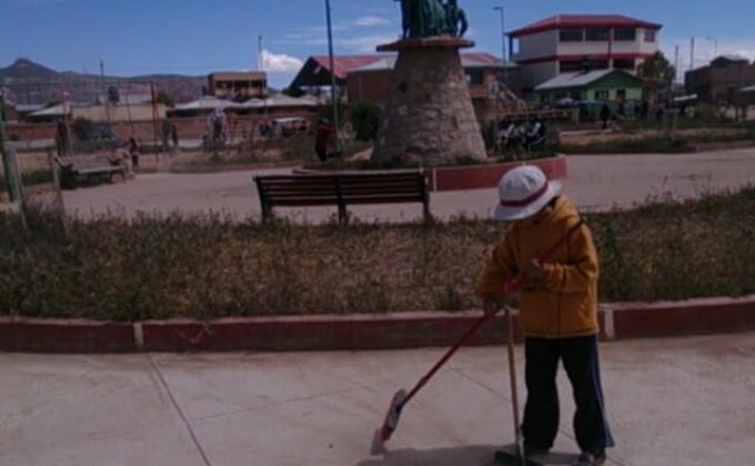 En colaboracion de la limpieza de la Urbanizacion San Miguel