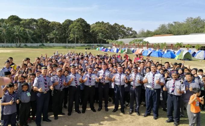 PERKHEMAHAN PENGAKAP & PEMADAM DAERAH JASIN BAGI TAHUN 2019